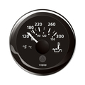 Vdo Marine 2-1/16" ViewLine Temperature Gauge 120-300 degF-8-32V-Black Dial-Bezel A2C59514165